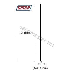 Mini-pin szeg 12mm OMER (20.000db)
