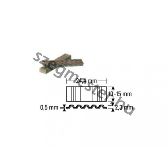 BOSTITCH CF15-1-E hullámkapocs belövő