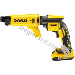   DeWALT DCF620D2K akkus gipszkarton csavarozó + adagoló előtét