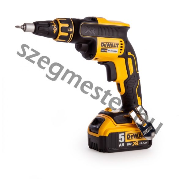 DeWALT DCF620P2K akkus gipszkarton csavarozó + adagoló előtét