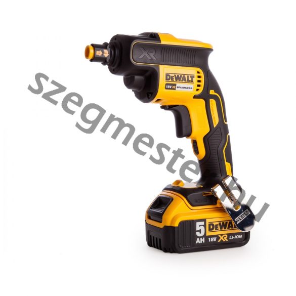 DeWALT DCF620P2K akkus gipszkarton csavarozó + adagoló előtét