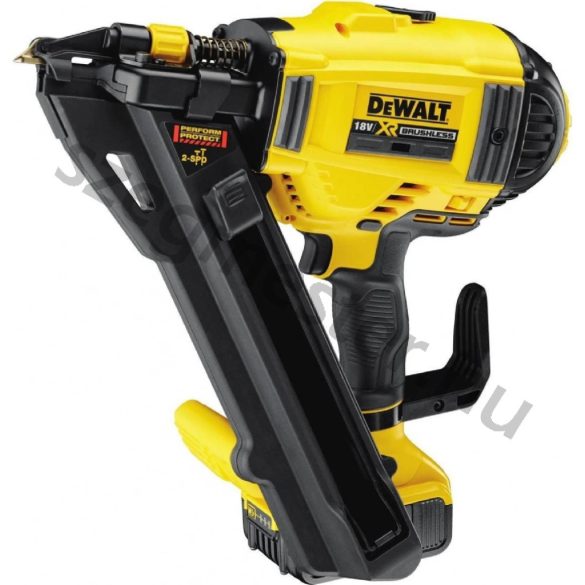 DeWALT DCN693P2 akkus pontralövő síktáras szegező 