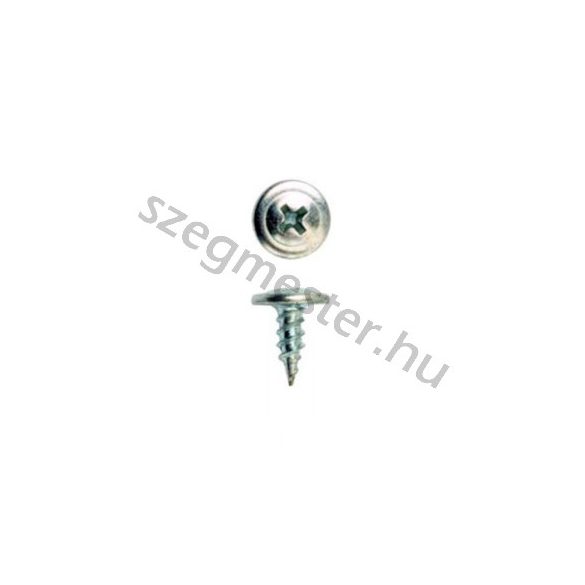 Laposfejű lemezcsavar (Opelcsavar) 4,2x13mm, önmetsző, horganyzott