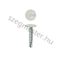   Laposfejű lemezcsavar (Opelcsavar) 4,2x19mm, önfúró, RAL9002