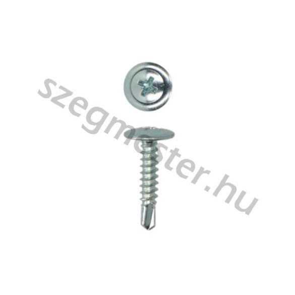 Laposfejű lemezcsavar (Opelcsavar) 4,2x22mm, önfúró, horganyzott