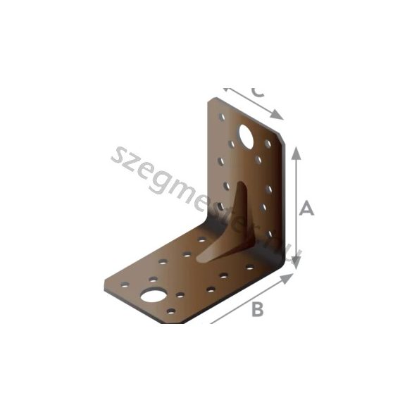 Sarokvas erősített 105x105x90x3,0